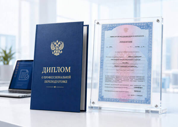Диплом о профессиональной переподготовке и свидетельство о профессии рабочего