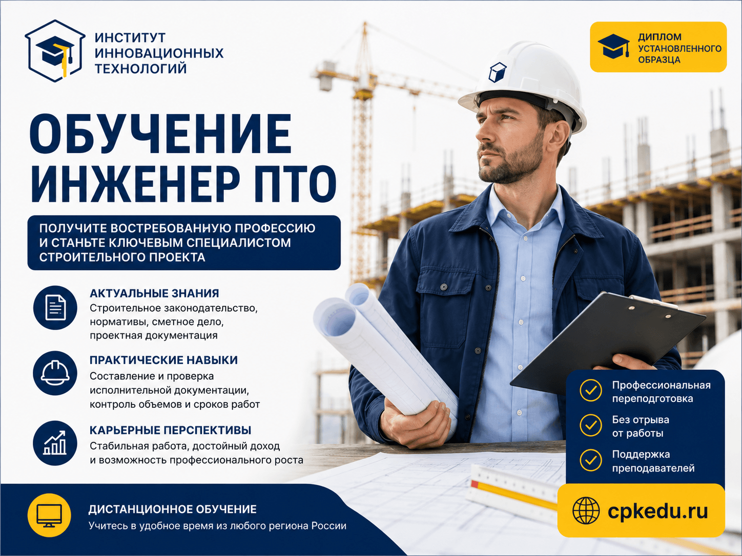 Как стать инженером ПТО и чем занимается специалист